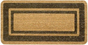 Zerbino Cocco Naturale 40x70 cm Elegante Robusto Ingresso Casa Esterno Antiscivolo Marrone