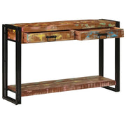 Tavolo consolle Multicolore Legno Recuperato Massello 4102735