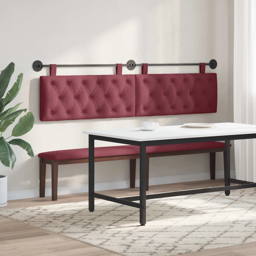 Testiera sospesa Rosso Vino Tessuto