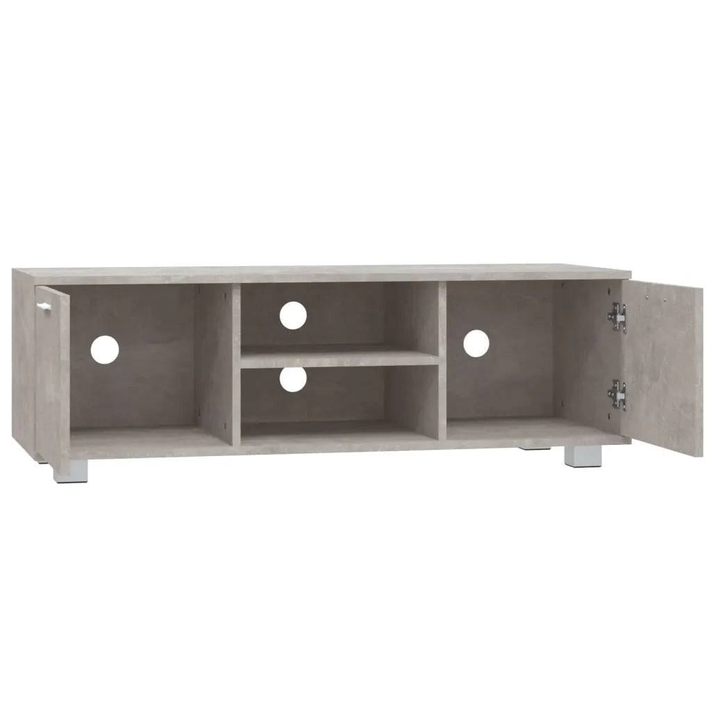 Mobile per TV Grigio Cemento 120x40,5x35 cm Legno Multistrato