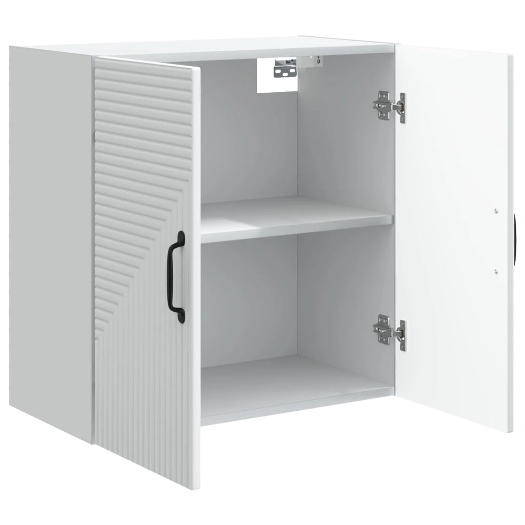 Mobiletto a muro Bianco 59 x 31 x 60 cm Legno ingegnerizzato 898575