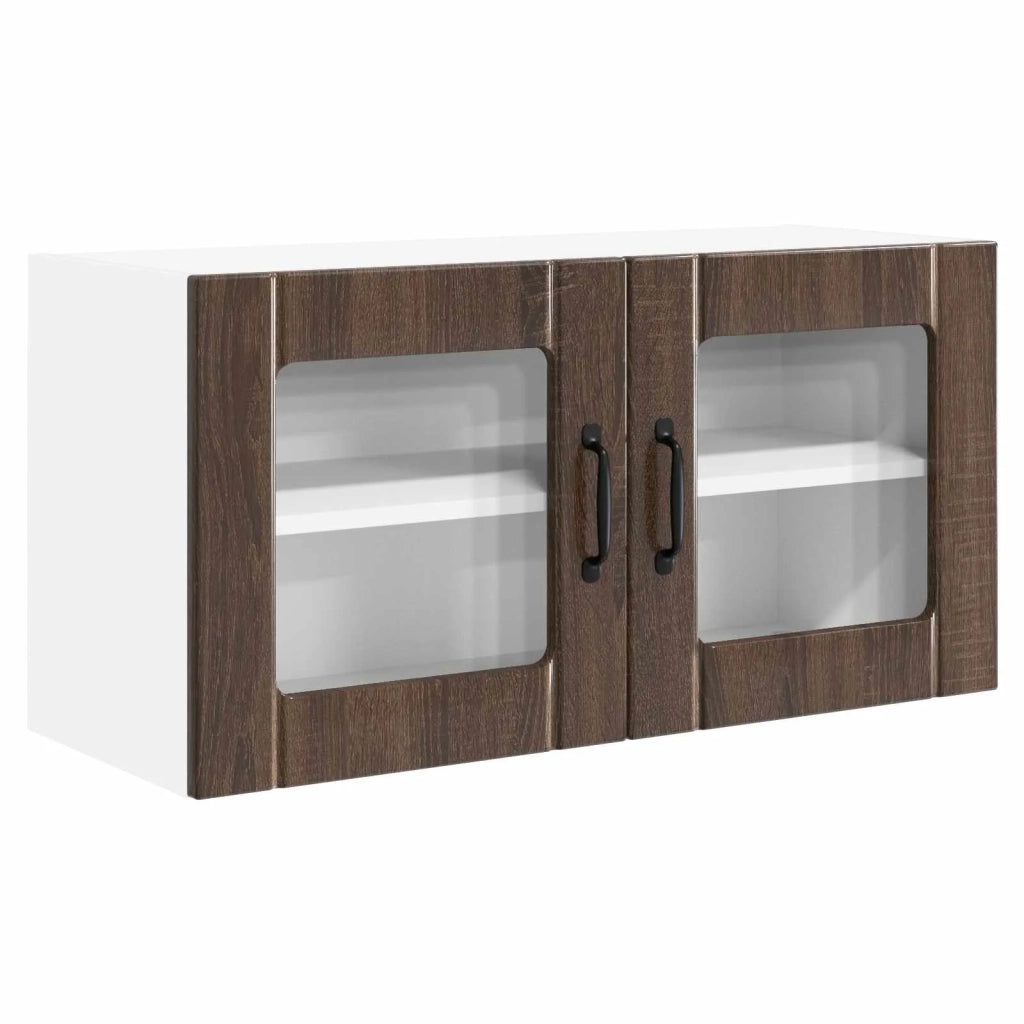 Mobile da cucina con lo scaffale-Armadio da cucina Rovere Marrone 80 x 31 x 40 cm 976032