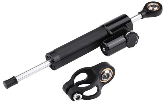 Montaggio del sistema di ammortizzazione per motocicletta - Universale - Acciaio inox - Resistente alla ruggine - Leggero - Capacità 5 ton 

o nota: non ho trovato "Dailygoods" o "Stuurdemper" come marchi noti, ma ho mantenuto il nome del prodotto.