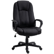 EasyComfort Poltrona da Ufficio Massaggiante ad Altezza Regolabile, 60x74x106-116cm, Nera