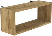 Pannello di parete 60 cm – Eichen/Eichen – Stile Loft – Pannello penzante per libri, piante e decorazioni – Ideale per soggiorno, camera da letto, ufficio e bagno
