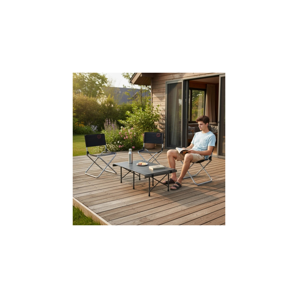 Sedia da campeggio pieghevole - O'Camp - Dimensioni: 47 x 40 x 68 cm