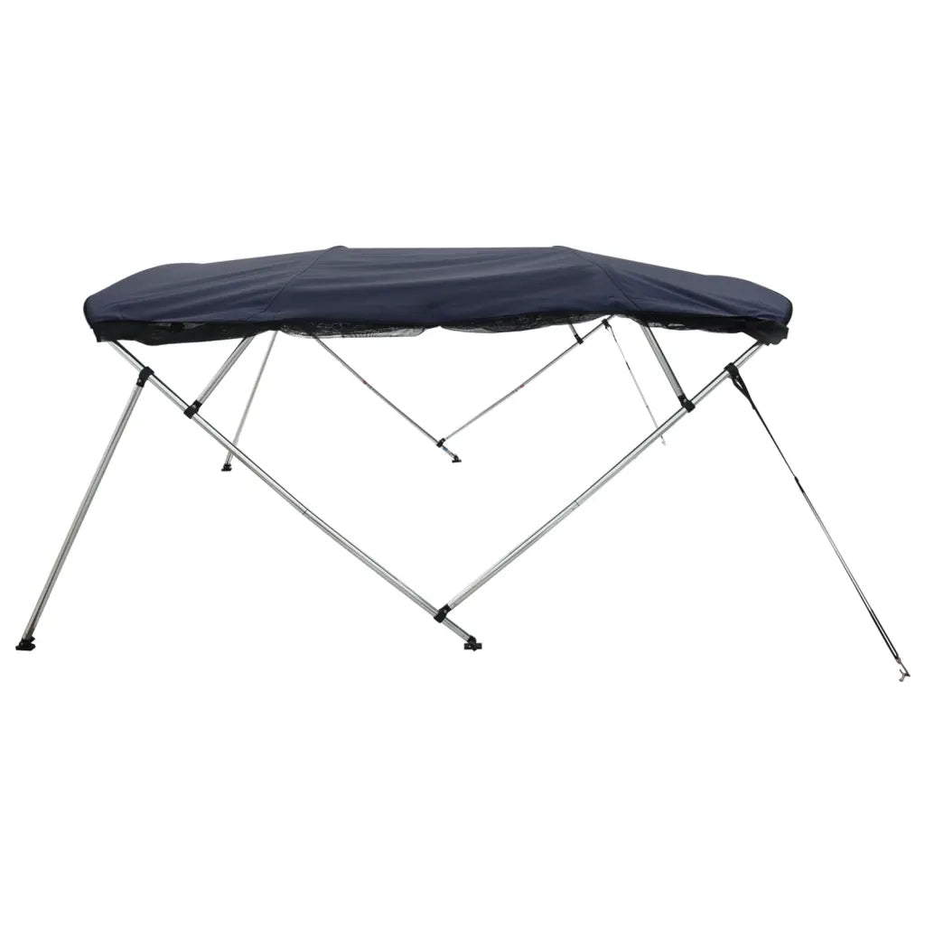 Bimini di Prua Pareti Laterali Rete 4 Archi 243x(185-198)x137cm CFW3678393