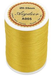 Corda wassata 80 m - Corda resistente - Corda per cucire - Corda per ricamo - Lavorazione del cuoio - Lavorazione artistica - 0,55 mm di diametro