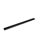 Rosone Multicavo 5 Fori In Metallo Nero Opaco L120Cm