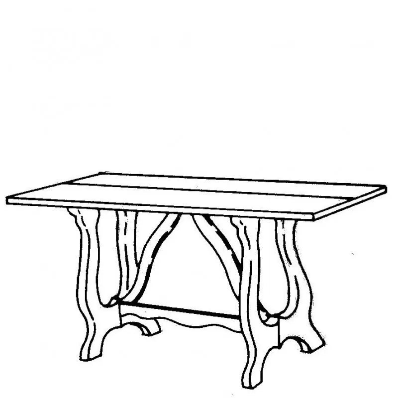 Tavolo consolle in legno apribile misura l.160 p.40 h.81(aperto 160x80) - Mobili 2G