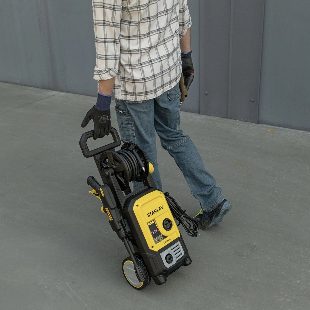 Stanley Idropulitrice SXPW22H ad Alta Pressione, per Auto ed Esterni Casa, Pressione max. 160 bar, Portata max. 480 l/h, Potenza Assorbita 2200 W