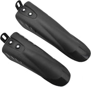Bordo per bambini - Forma universale - Bordo per biciclette e accessori - Lunghezza regolabile - Protezione per cinturino posteriore - Per biciclette da 12 a 20 pollici - Nero