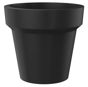 Vaso Ø115x105 cm in Resina Arkema POT M Antracite