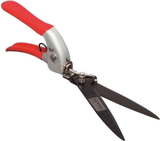 Serra per prato 32 cm - Rosso Argento - Potente Serra per Giardino