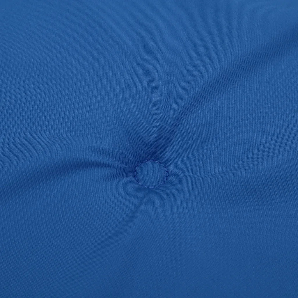 Cuscini Sedia con Schienale Alto 4 pz Blu Reale Tessuto Oxford 361905