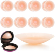 Coperture di tubi 8 pezzi - Reutilizzabili - Ipersensibili - Silicone - Autoadesivi - Impermeabili - Ultradunne 6,5 cm - Coperture di valvole