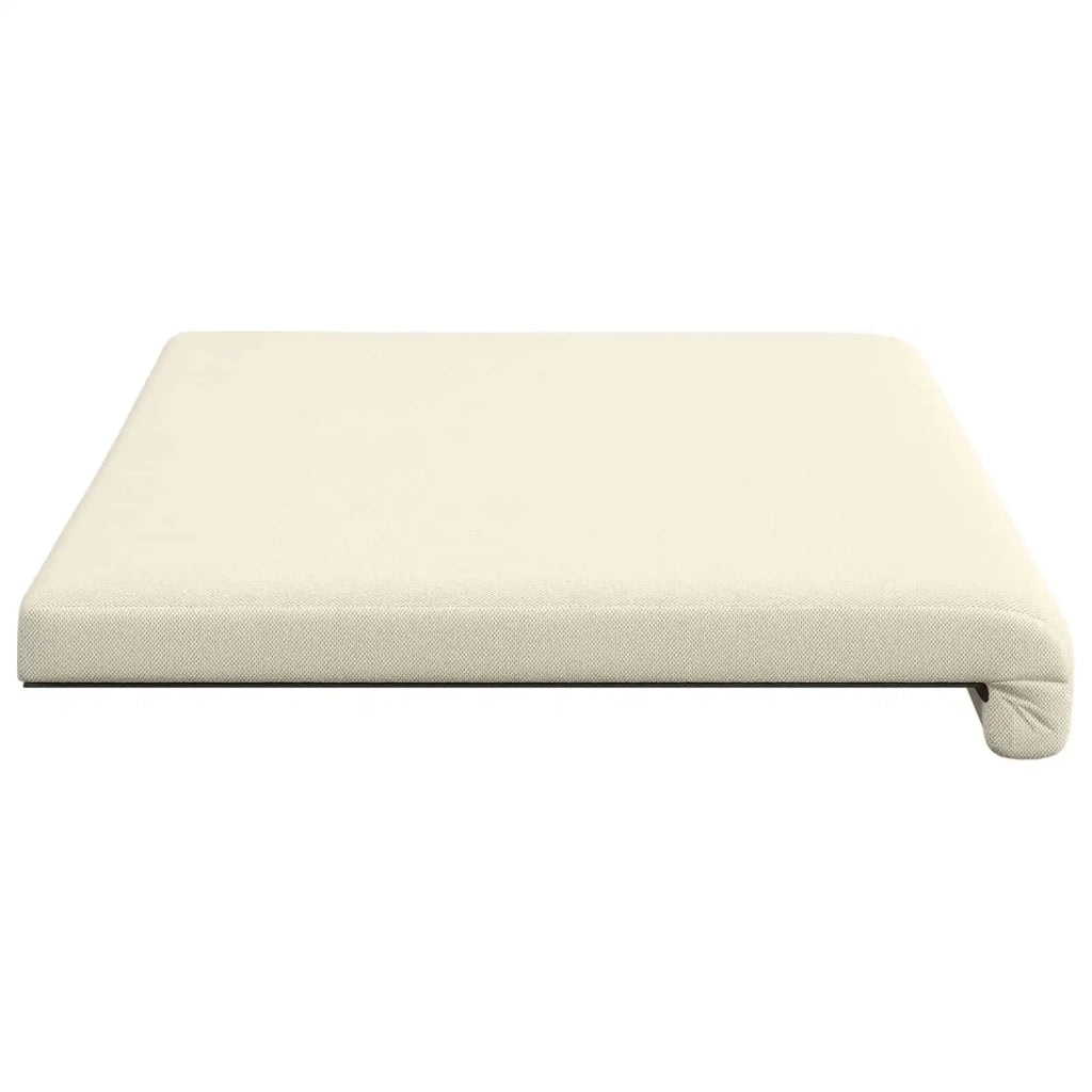 Cuscino per panchina Velvet testurizzato Crema Profondità 35 cm 42043309