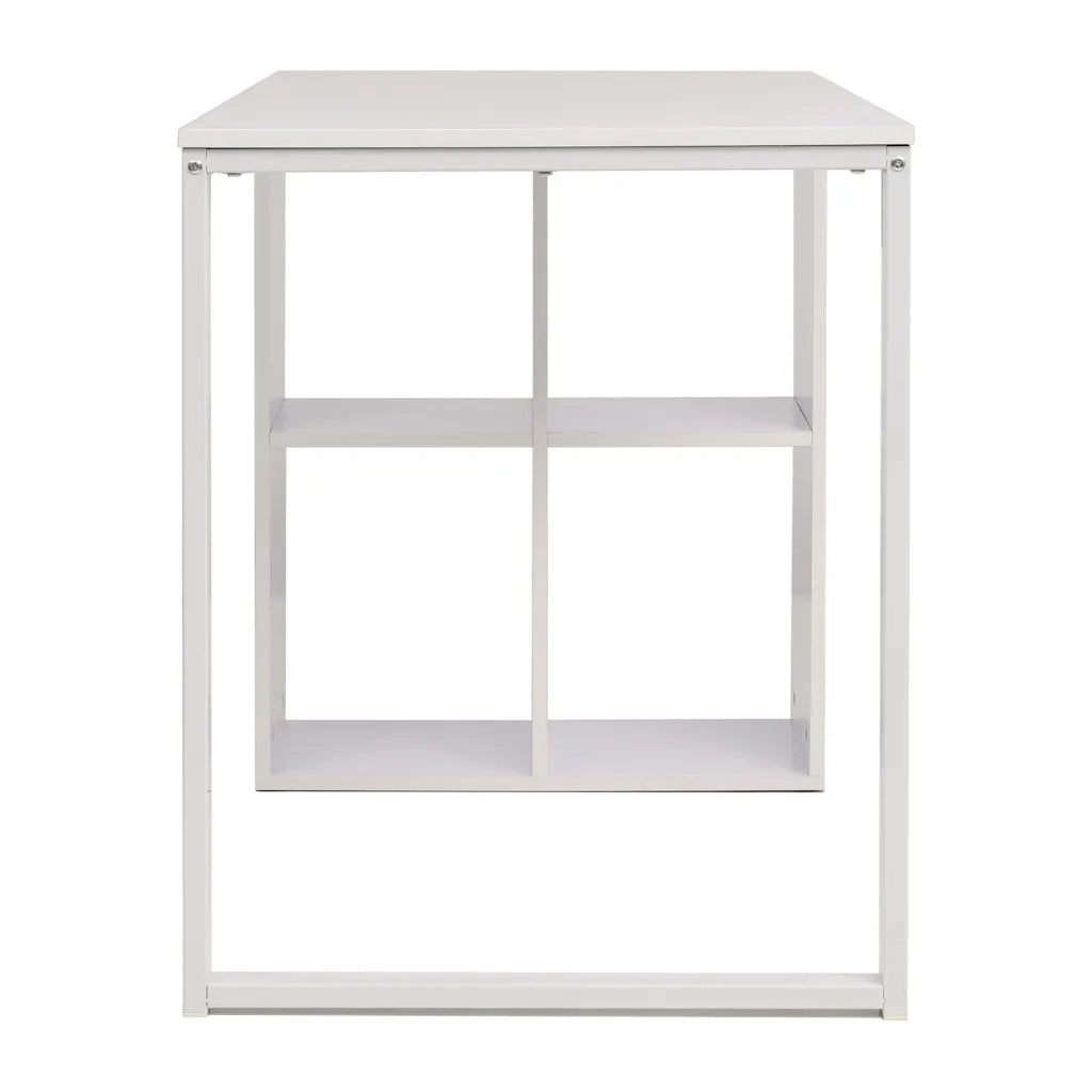 Scrivania 120x60x75 cm Bianca 245721