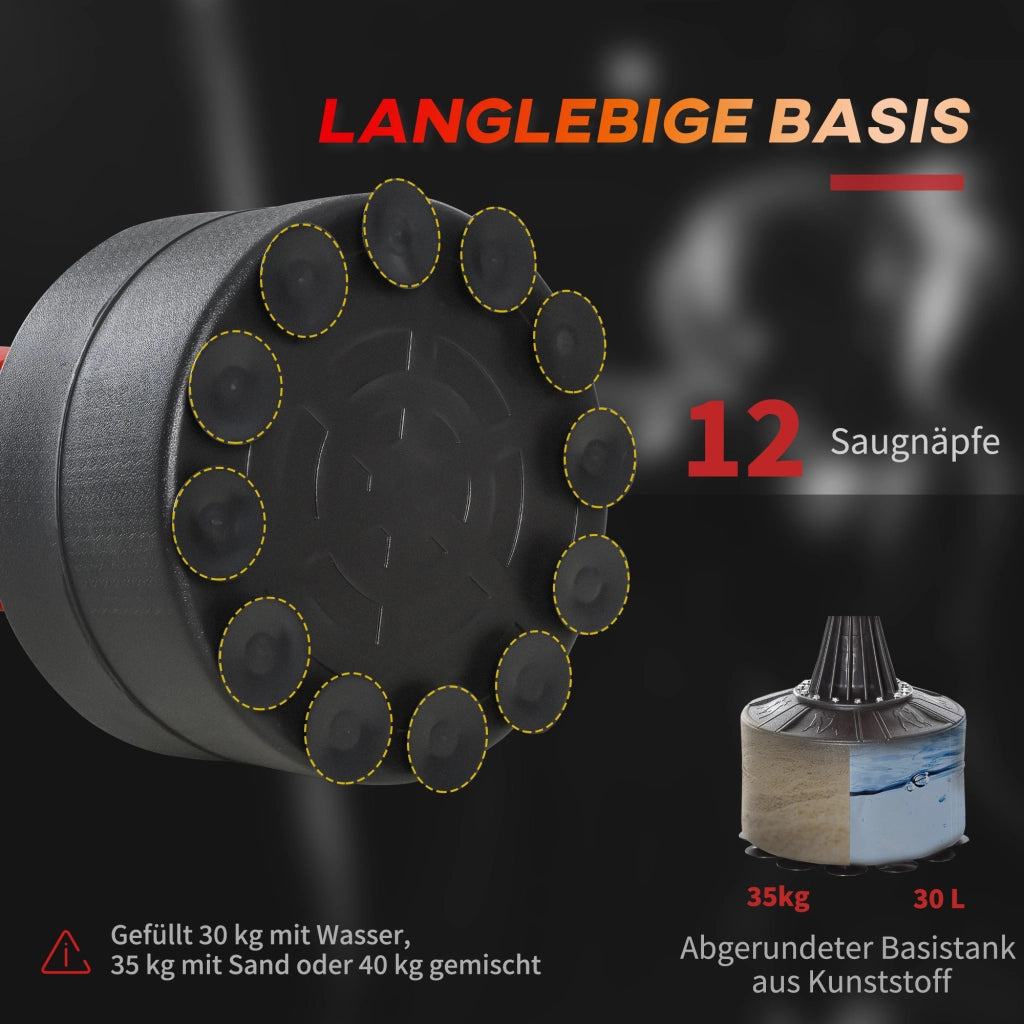 Sacco da boxe autoportante 155-205cm ¨C Xylo ¨C altezza regolabile con barra reflex 360¡ã speedball