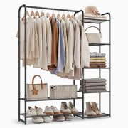 Armadio a muro moderno con gratacielo – Cappa di stoccaggio per abbigliamento (112 x 29 x 158,4 cm)