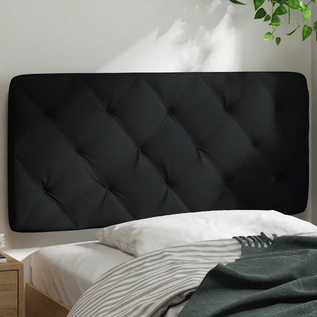 Cuscino Testiera Nero 100 cm in Tessuto CFW3003162