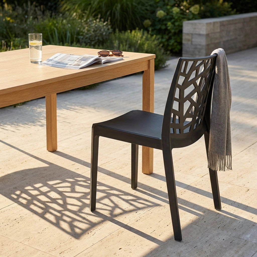 Sedia da Giardino in Polipropilene cm 55x47x82 - MATRIX