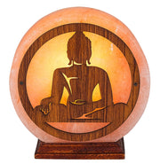 Lampada salina arancione Zenova Budda E14 Rabalux