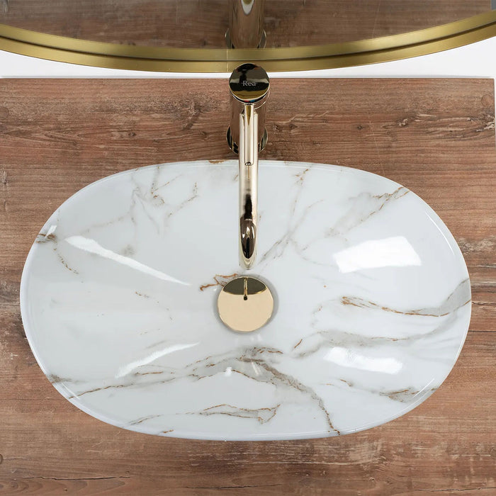 Lavabo Da Appoggio Rea Royal Mini Aiax Shiny