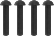 Penne di Chiusura Porta 4 Stuks - Costruzione in Acciaio - 3/8 Pollici x 1-3/4 Pollici - Compatibile con Houtkachels - Dimensioni Precise - Affidabilità Duratura - Pennelli di Chiusura Porta