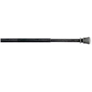 Astine scorritenda titan nero argento da cm 50 a cm 60 confezione pezzi 2