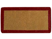 ZERBINO IMPERIALE A FASCIA ROSSO SPESSORE MM.38  cm.60x120, spessore mm.38