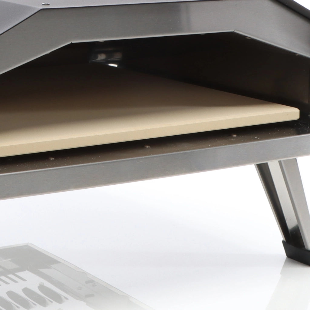 Toboli Forno a gas per pizza con pietra 330x330mm Portatile Per giardino e campeggio Fornetto da esterno