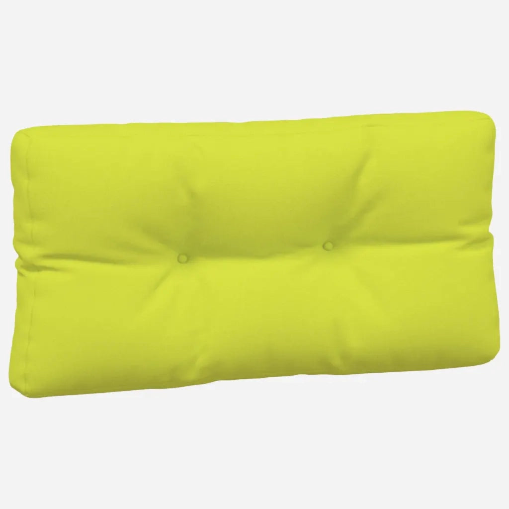 Cuscini per Pallet 7 pz Verde Intenso in Tessuto