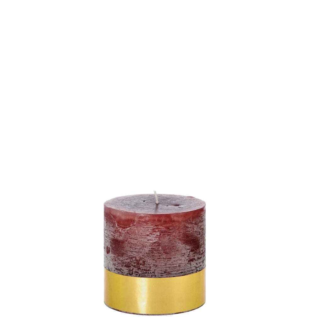 CANDELA PROFUMATA KARIN D.10XH10CM IN 6 COLORI