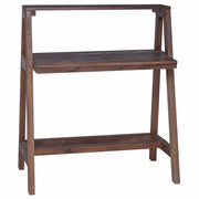 Scrivania | Tavolo da Ufficio Marrone 90 x 50 x 103 cm Legno Recuperato Massello