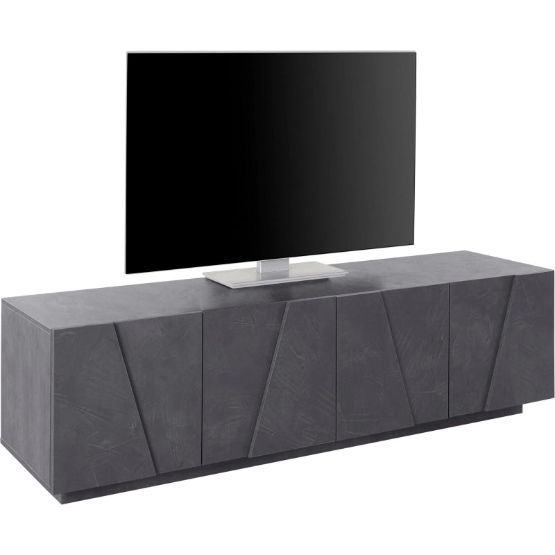 Mobile Porta TV Ping 160 – 4 ante – Ardesia