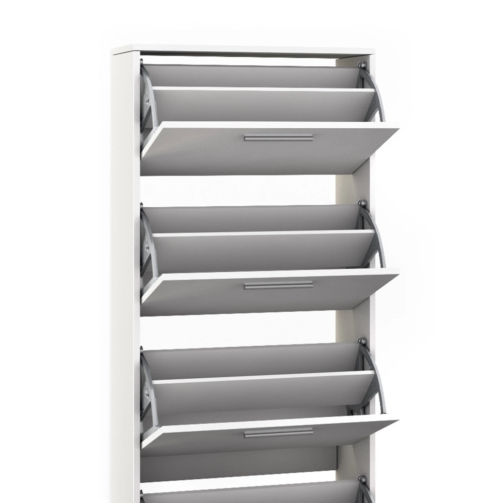 Vicco Scarpiera da ingresso Bianco 59 x 169.5 cm