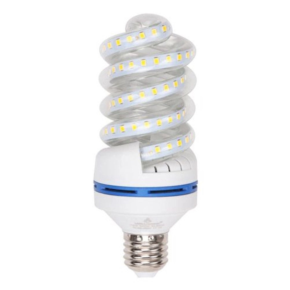 Trade Shop - Lampadina Led E27 15w 1425lm Tortiglione Vortice Spirale Luce Naturale Calda Fredda - -bianco Naturale      -