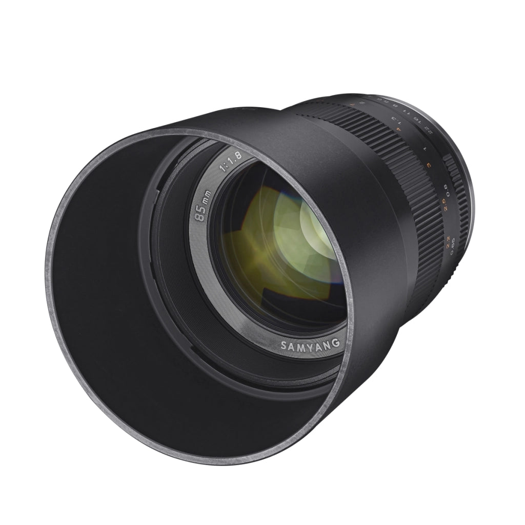 MF 85mm F1.8 ED UMC CS Sony E - obiettivo manuale con lunghezza focale fissa di 85mm per fotocamere mirrorless APS-C con innesto Sony E, filettatura del filtro da 62mm