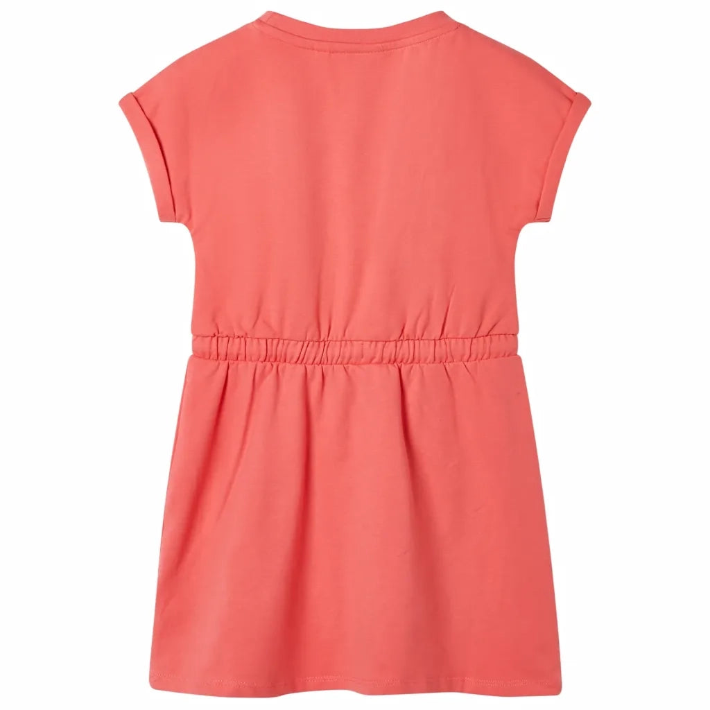 Abito da Bambina con Coulisse Corallo 116 CFW7921606