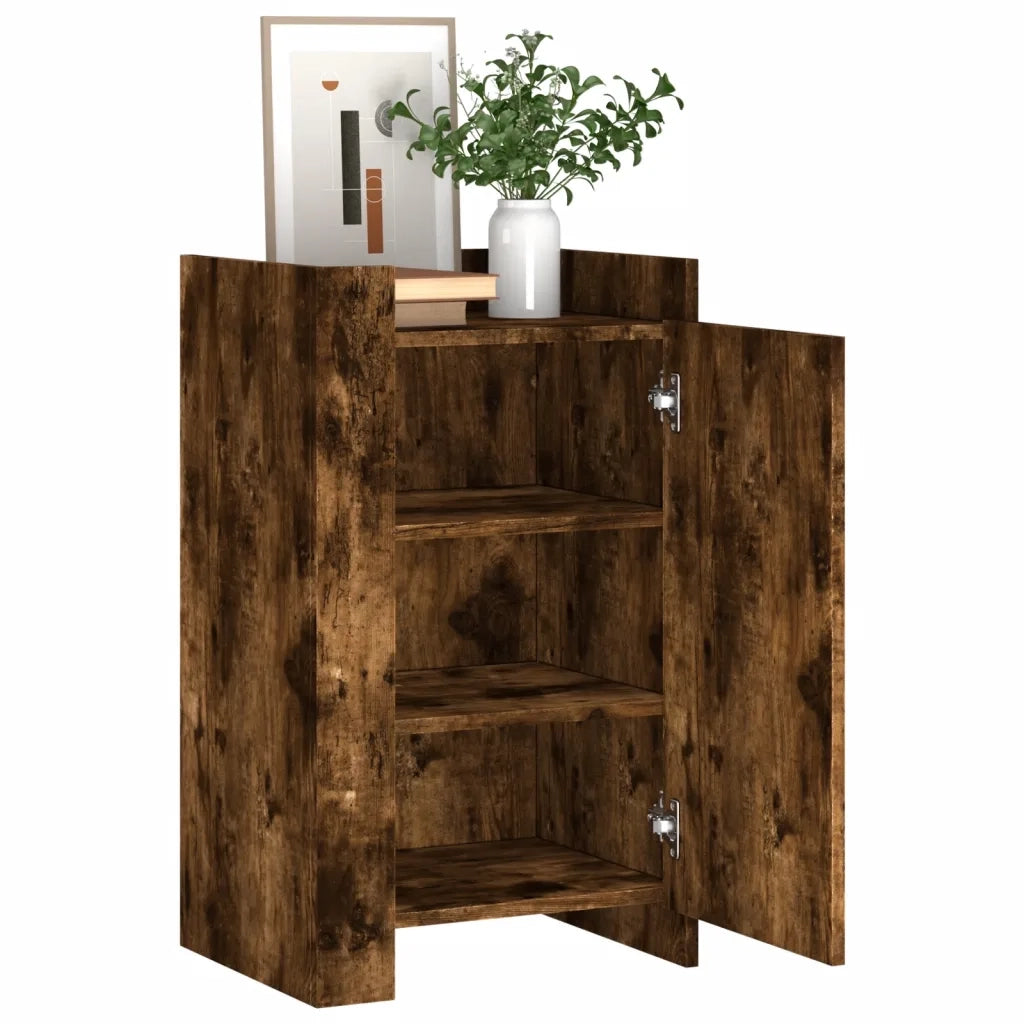 Credenza-Buffet-Armadio da cucina Rovere Fumo 45x35x75 cm in Legno Multistrato 961630