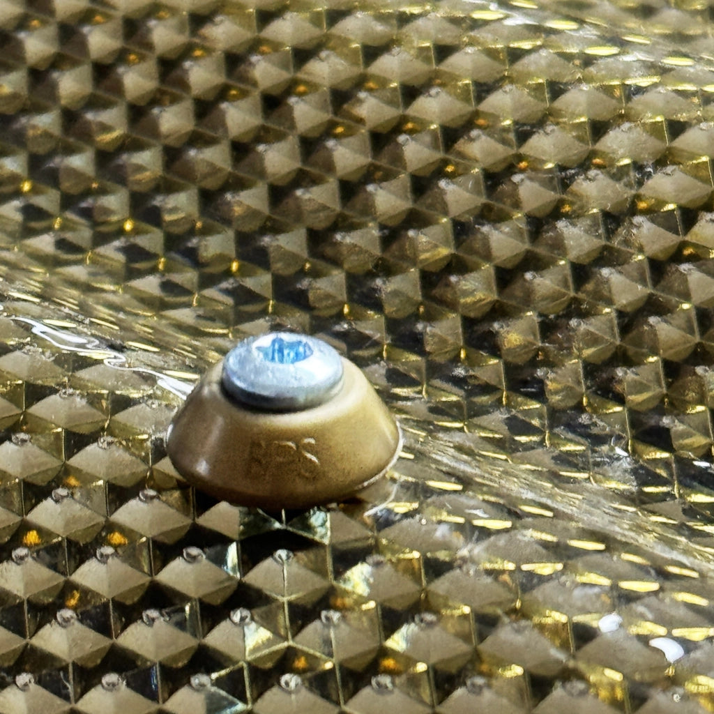 Viti in metallo zincato M5 x 40 mm con rondella di tenuta in bronzo MK PC DIAMONDS 50 pezzi