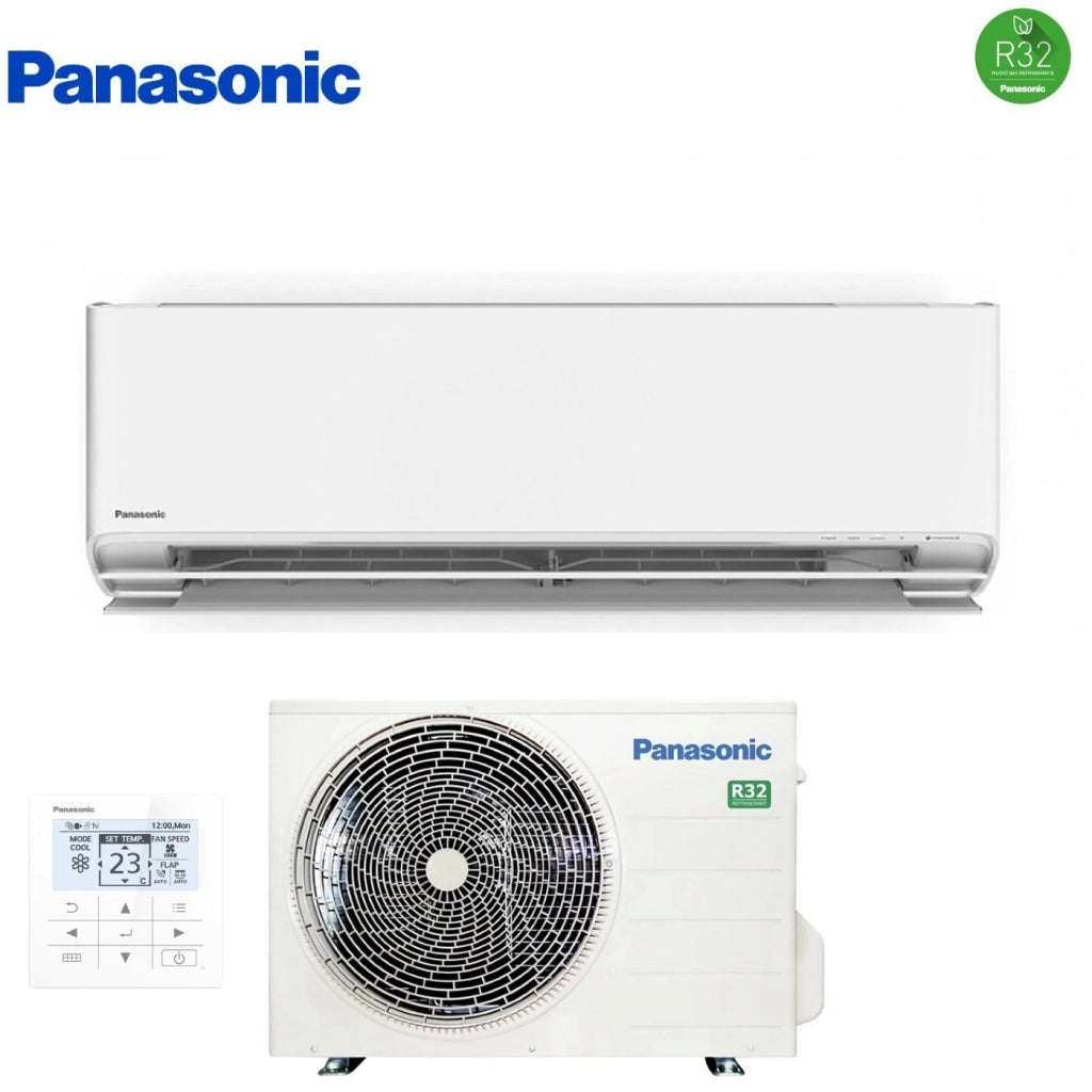 Condizionatore Panasonic CS 12000 Btu CS-Z35YKEA-1 R-32 Wi-Fi Integrato con Comando a Filo