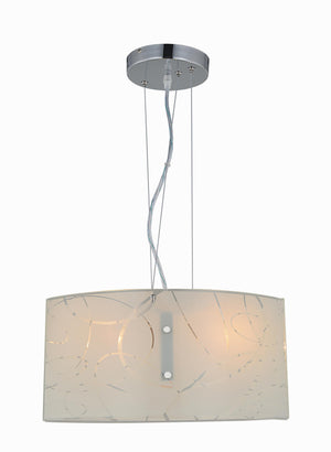 Lampada a Sospensione da Interno  E27 in Metallo Bianco