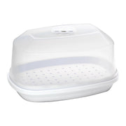 Set di 6 Contenitori Per Cottura Carne 28,5x19,6 Cm Con Coperchio X Microonde