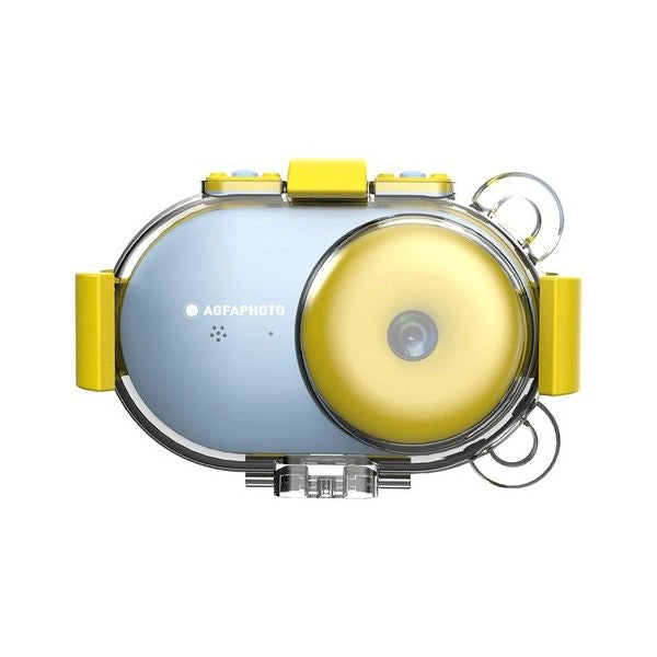 Fotocamera compatta agfa arkcwbl realikids waterproof blue e yellow