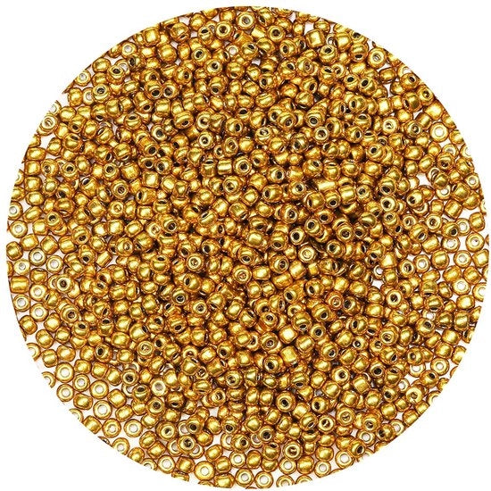 4 mm perle gialle in vetro per filigrana, 6/0 perle per bracciali, perle per creare accessori DIY (giallo)