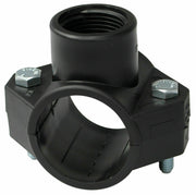 PRESA A STAFFA A 2 BULLONI  mis. 25x1/2