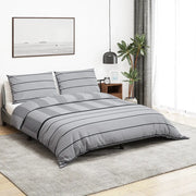 Set Copripiumino Grigio 260x220 cm in Cotonecod mxl 111777