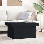 Tavolino da Salotto-Tavolino da soggiorno-Tavolo Nero 100x55x40 cm in Legno Multistrato 648975